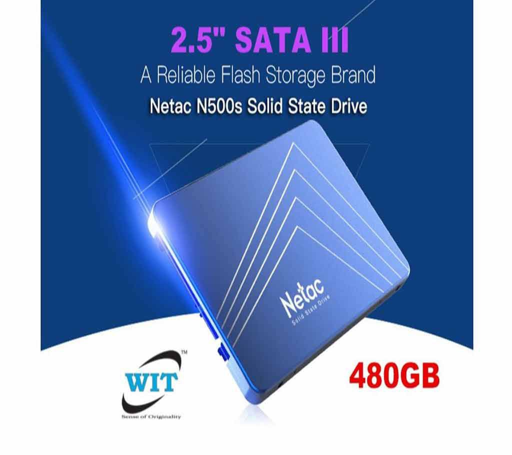 480GB SATA III 6Gb/s 2.5 inch 3D TLC & Internal Solid State Drive(SSD), Thickness : 7.0mm