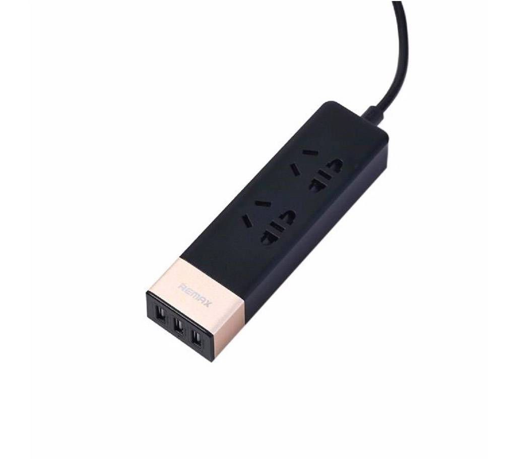 REMAX RU-S3 - 3 USB & 2 Charger Socket
