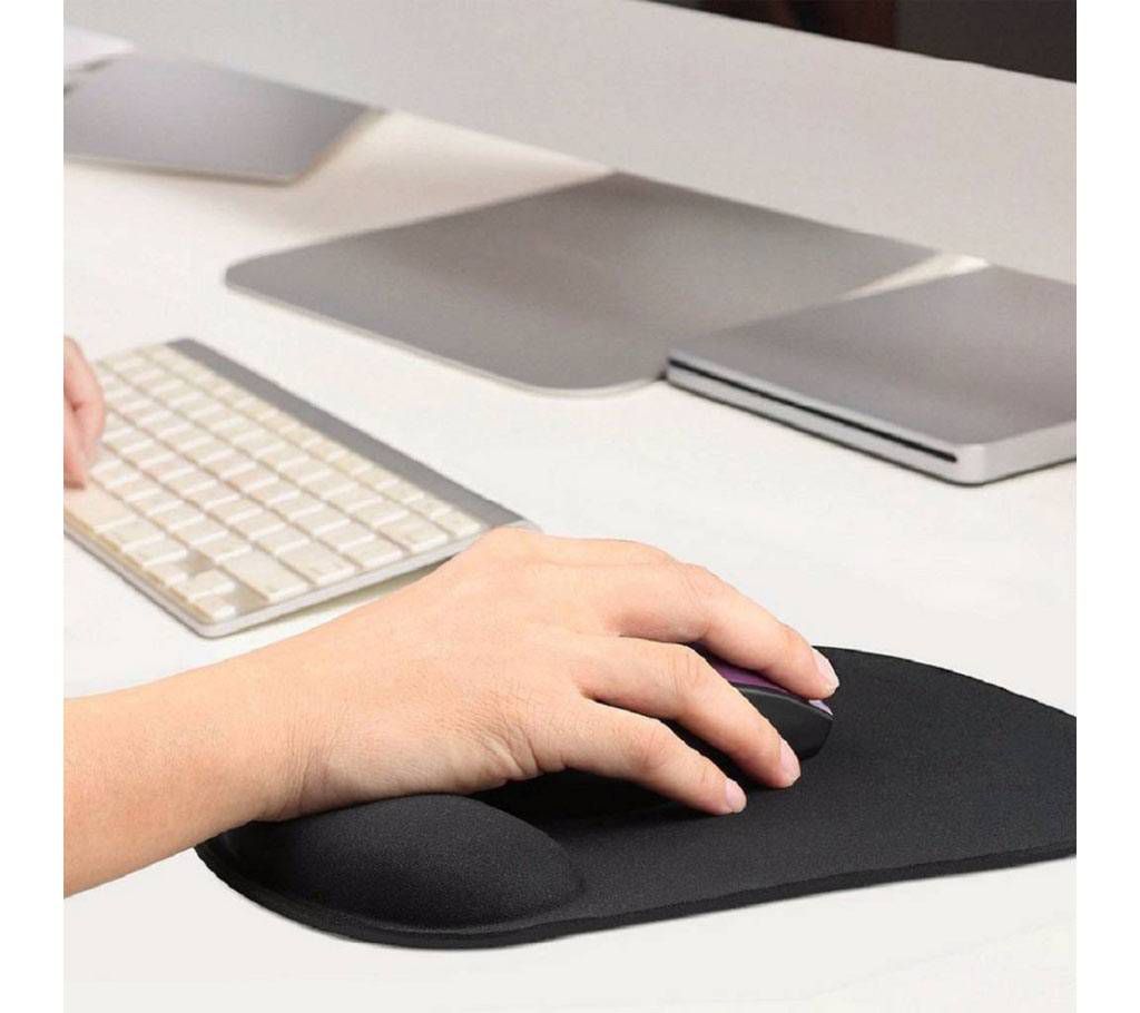 Gel Mouse Pad with Gel Wrist Support