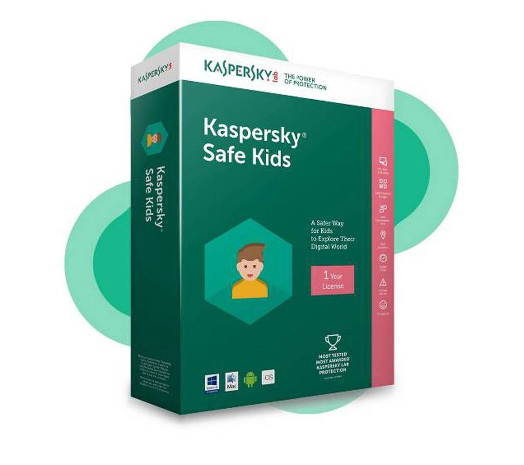Kaspersky Safe Kids Protection 1 PC and 3 MOBILE