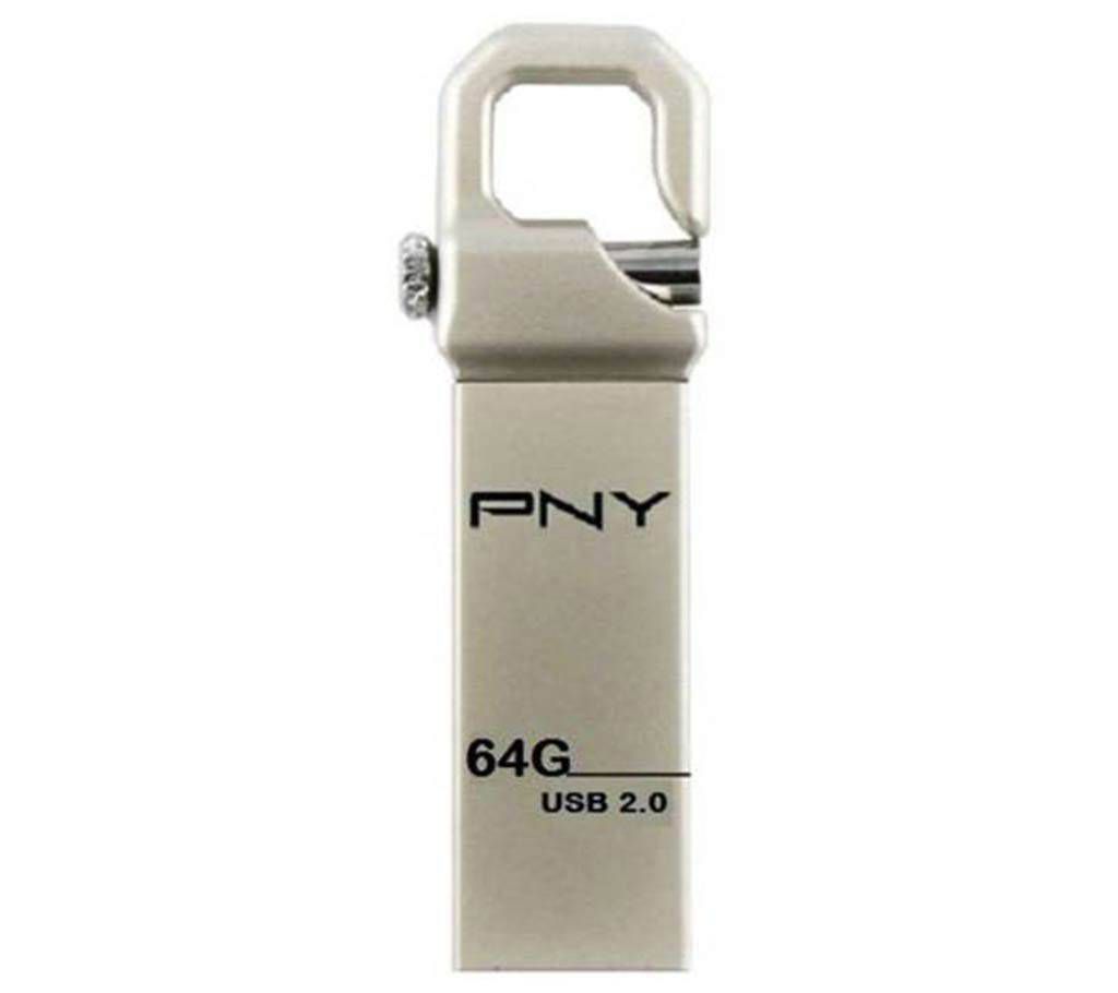 PNY Steel Body Pen Drive-64GB