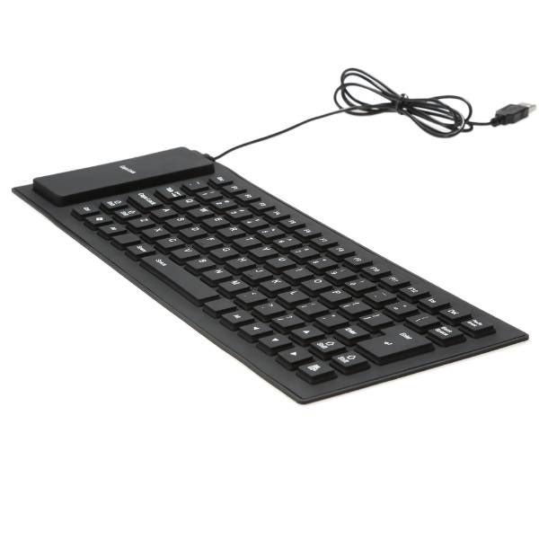 Foldable Keyboard Flexible USB  Washable Key board
