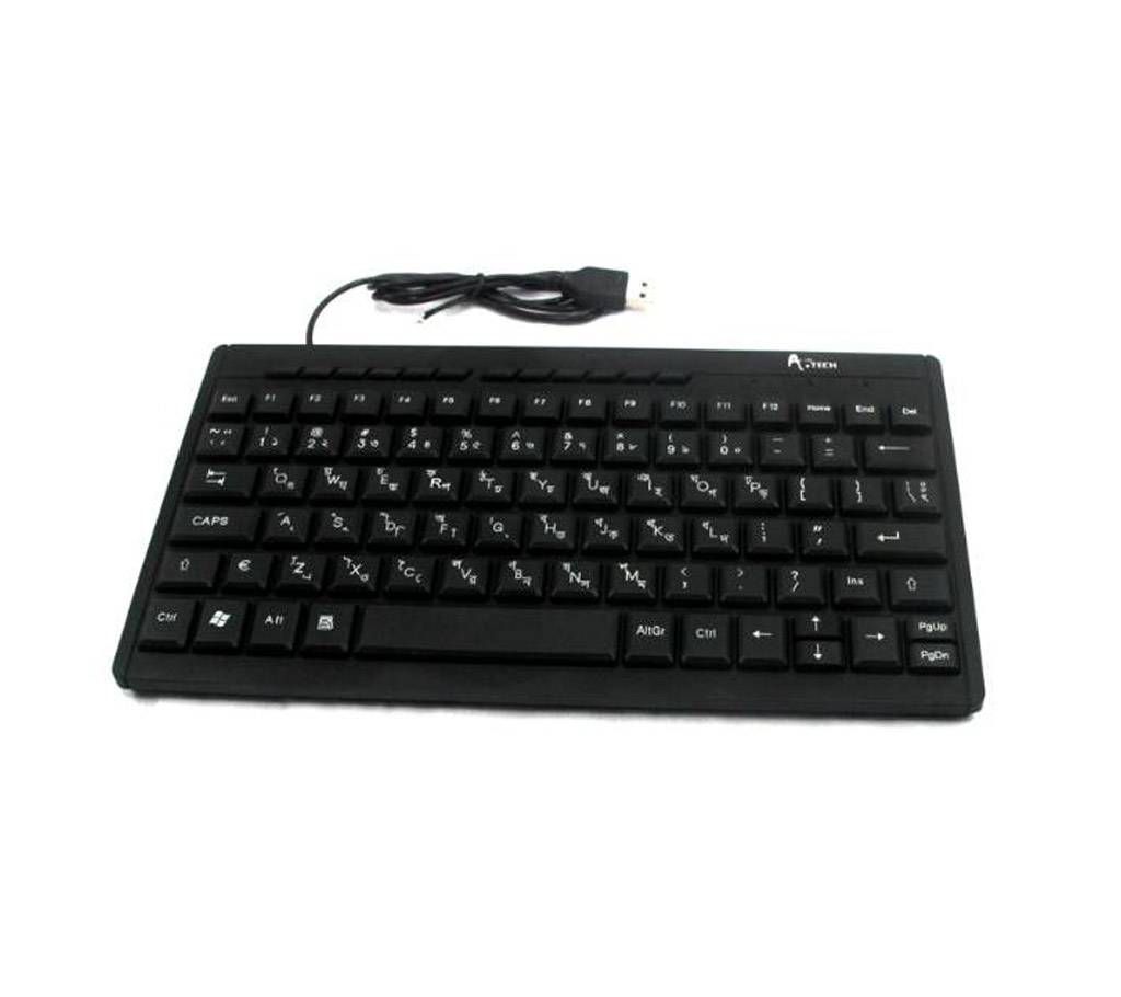 A.Tech Mini USB Keyboard KB8006m