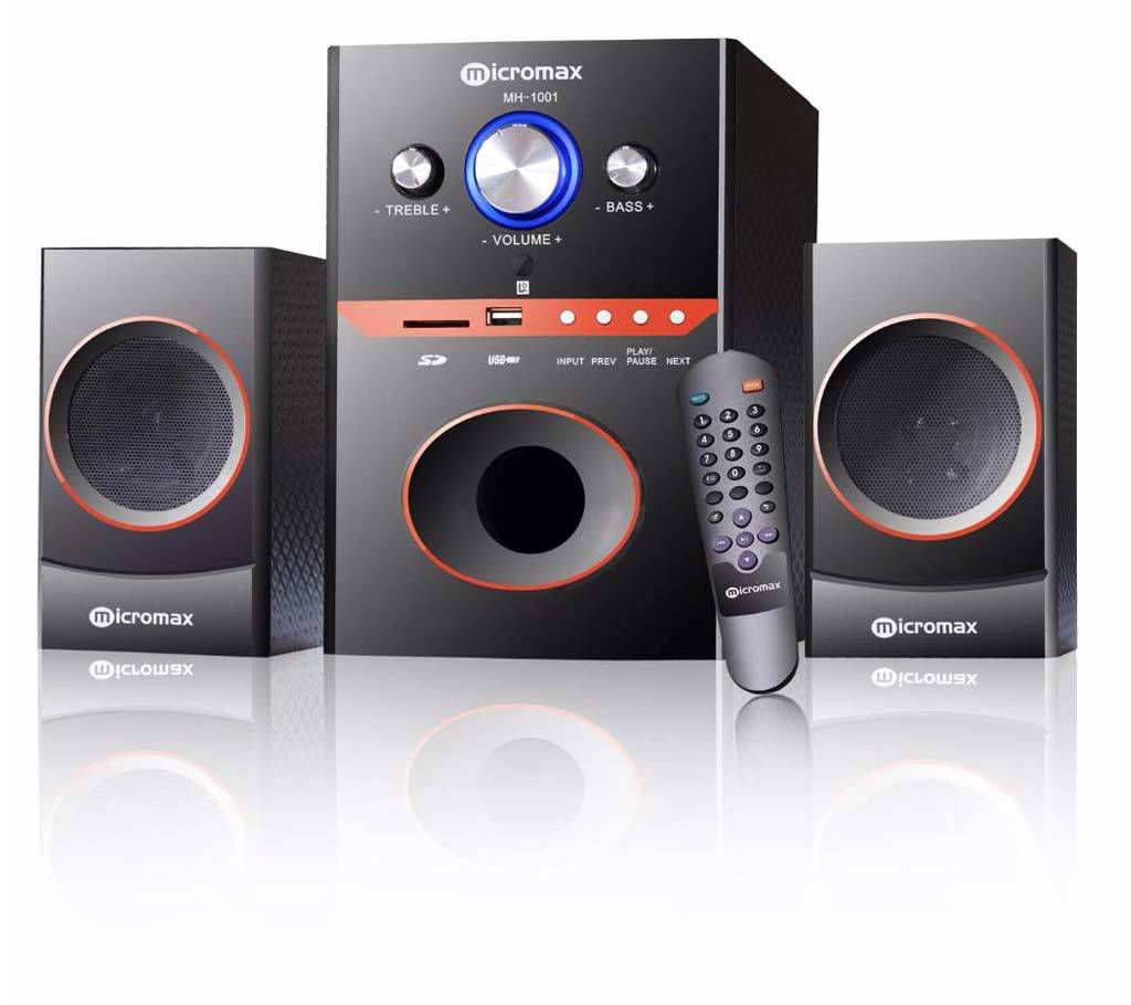 Micromax MX-1001 2:1 Multimedia Stereo Speaker