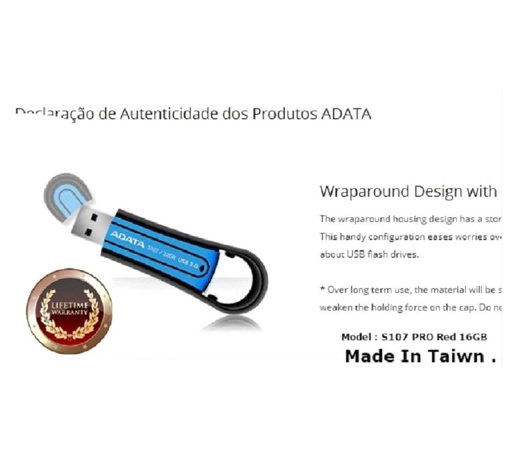 ADATA  S107 Pro 16GB Pen Drive 