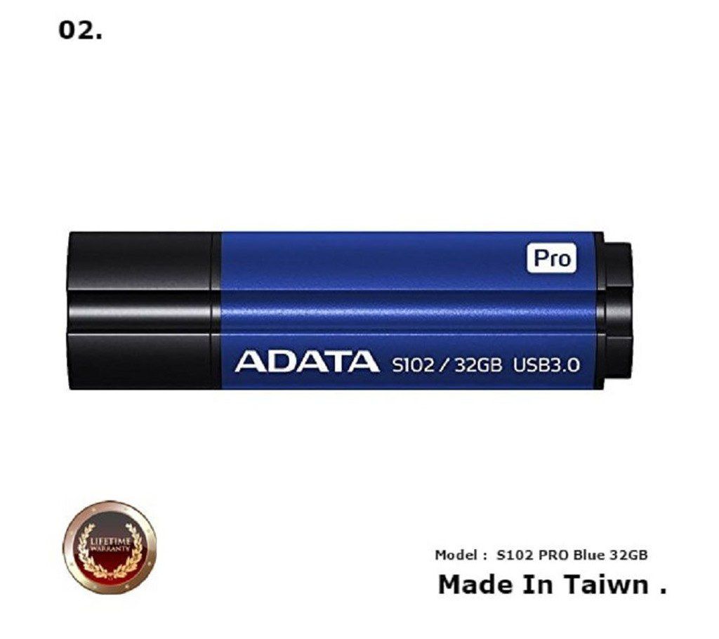 ADATA S 102 PRO Blue 32GB Pen Drive