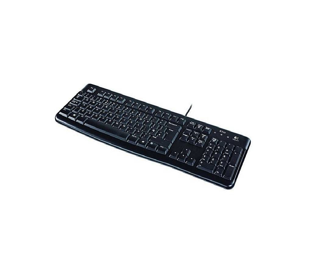 Logitech USB Key Board K120 - Black
