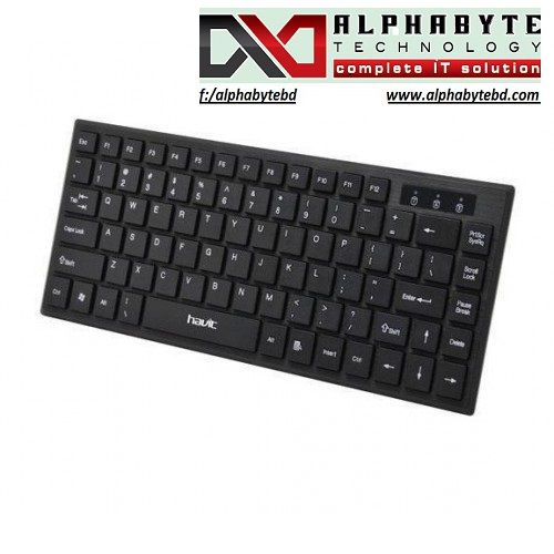 Havit KB329 Wired USB Mini Keyboard Black