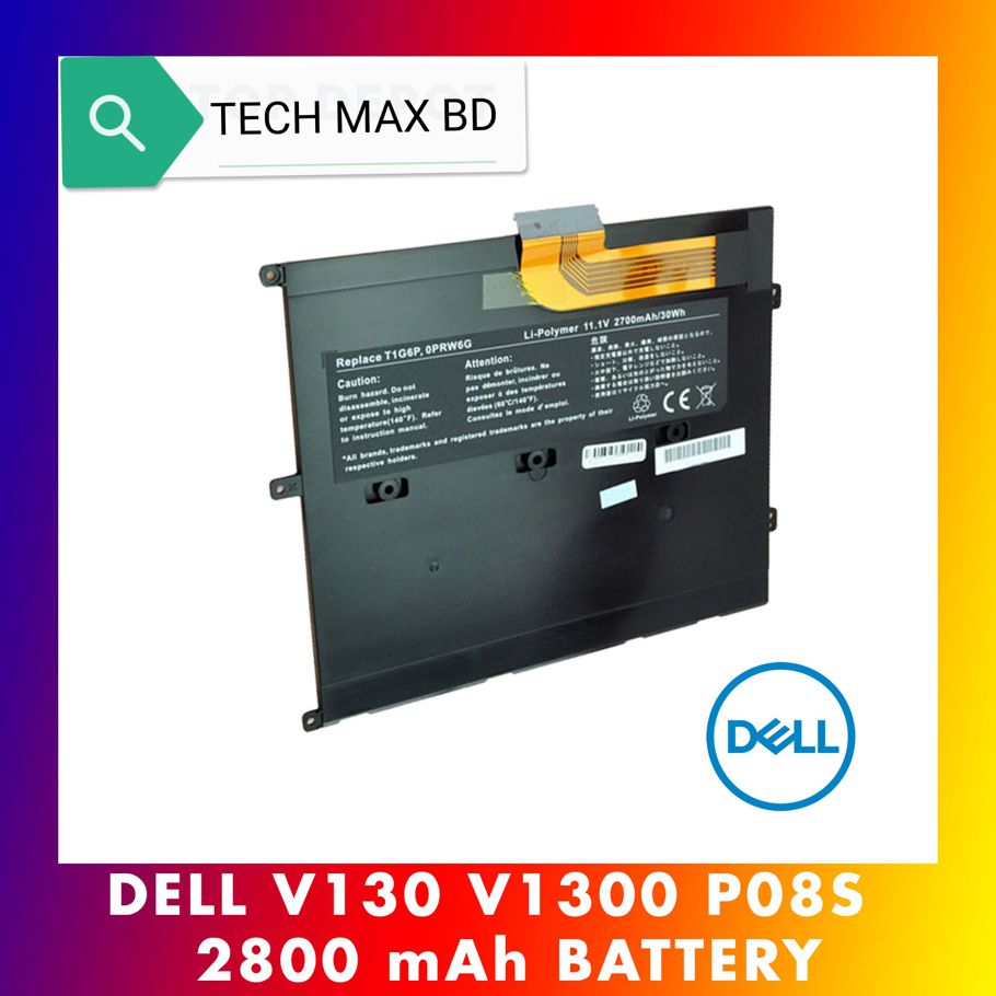 Laptop battery For Dell_ Vostro V13 V13Z V130 V1300 P08S P16S T1G6P 449TX Laptop Battery