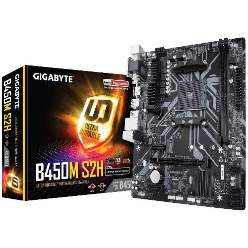 Gigabyte B450M S2H AMD Processor Motherboard