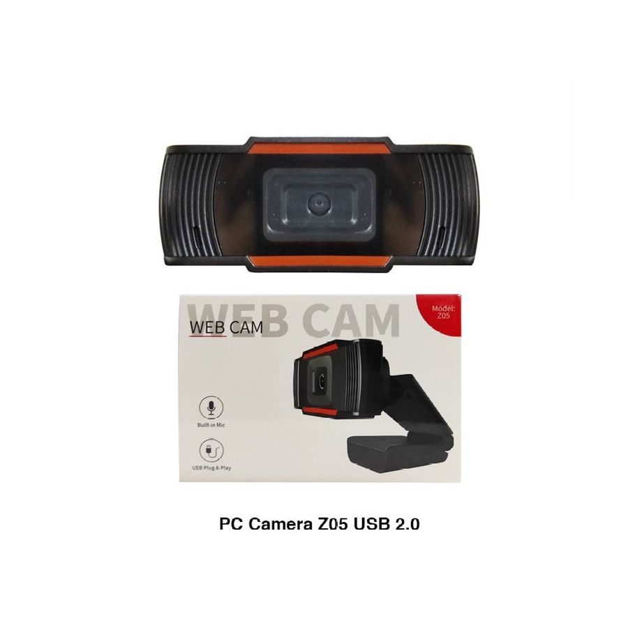 ESCAM 720P HD Built-in Microphone Camera Z05 Webcast Desktop PC Laptop Camera,Webcam