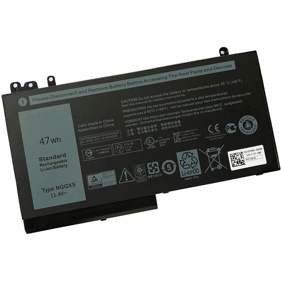Latitude E5470 / E5270 / E5570 3-cell 47Wh Laptop Battery – NGGX5