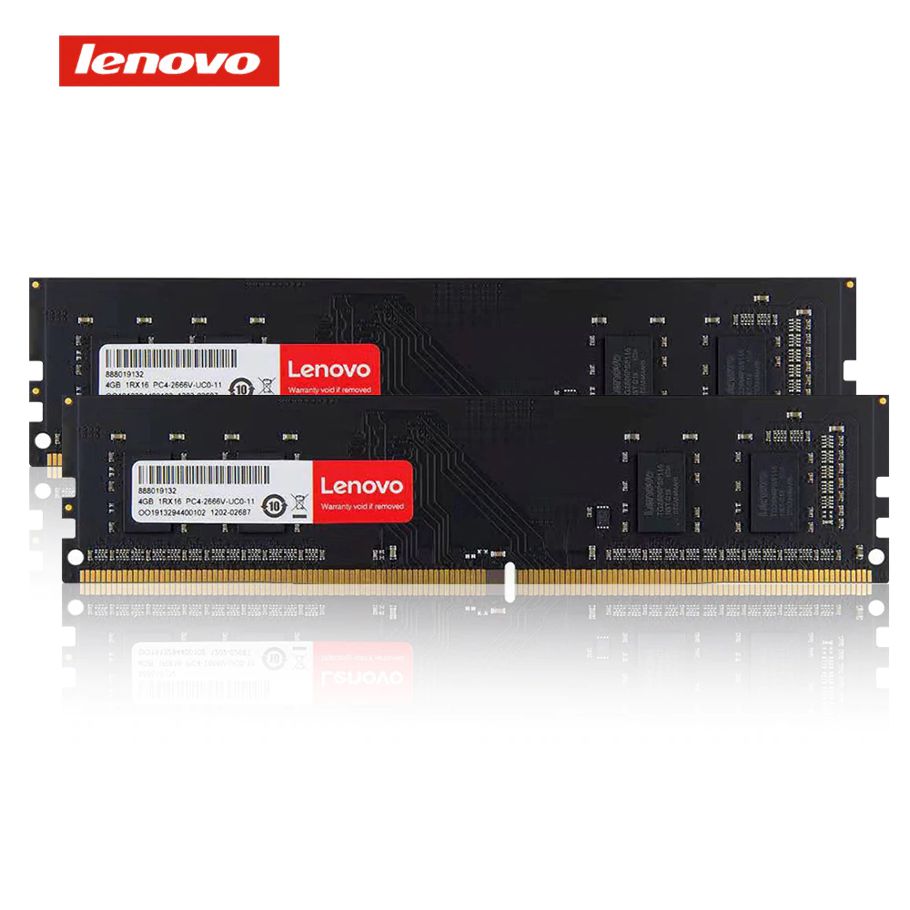 Lenov ram ddr4 4GB 2666MHz CL19  particles DIMM Memory Support motherboard AM4 Lifetime Warranty for Desktop