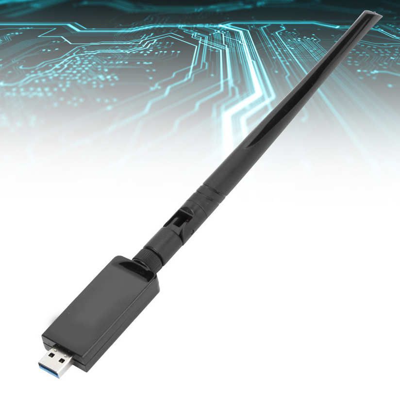 Computer Wireless Network Card W50L‑5DB RTL8812BU 1200M WIFI USB Adapter Accessory