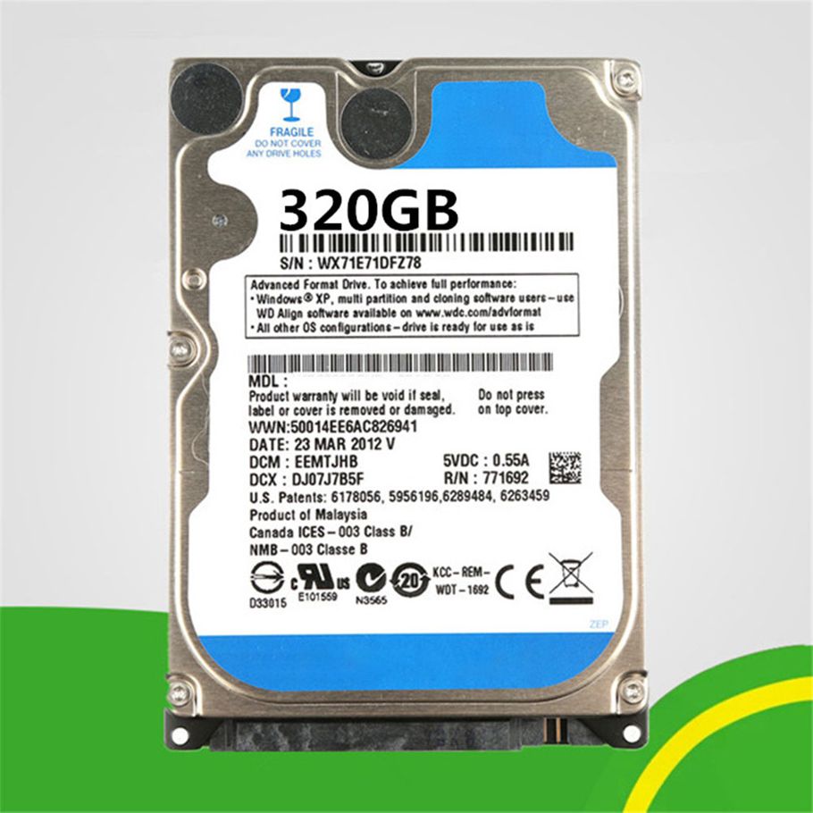 Yfashion PC Hard Drive HDD 5400rpm Cache SATA 2.5