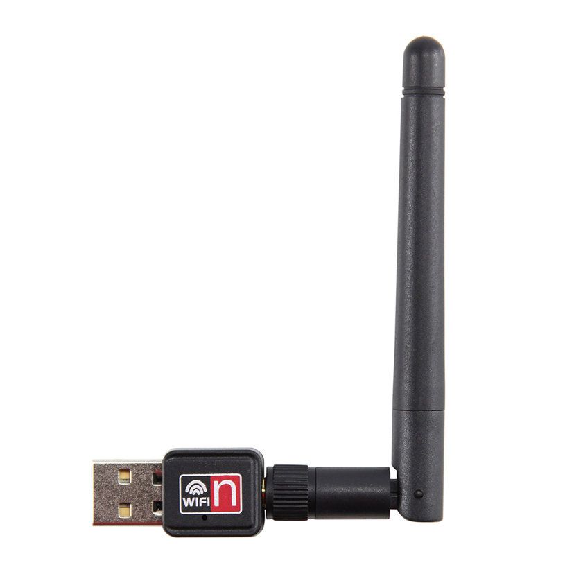 Mini USB 150M 150Mbps Wireless LAN Adapter 802.11b/n/g WiFi w/ 2dBi