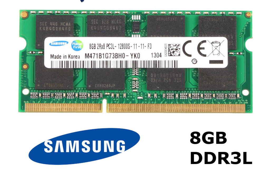 SAMSUNG 8GB DDR3L 1600MHz/ PC3L-12800s Laptop Ram for Notebook & Laptop With 02 Year Warranty