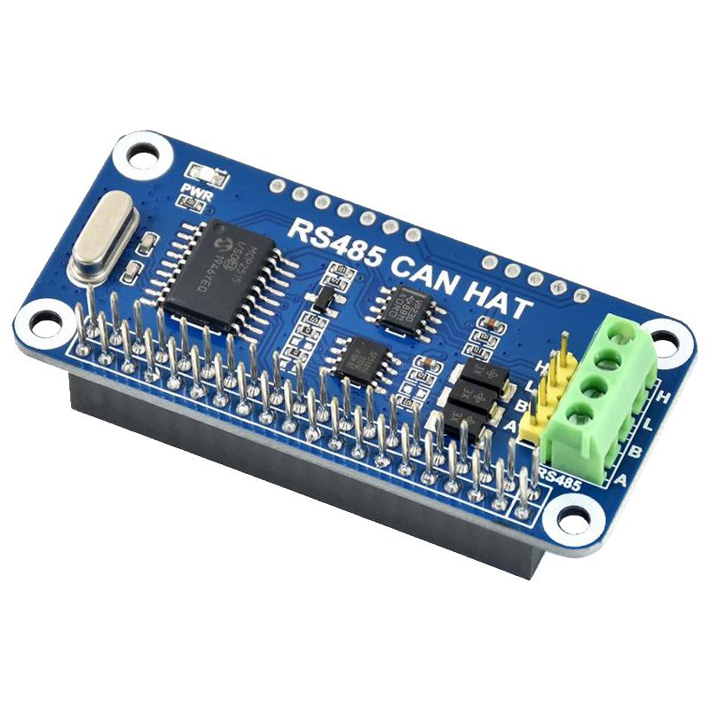 Waveshare RS485 CAN HAT for Raspberry Pi Allows Stable Long-Distance Communication Supports Raspberry Pi Series Boards