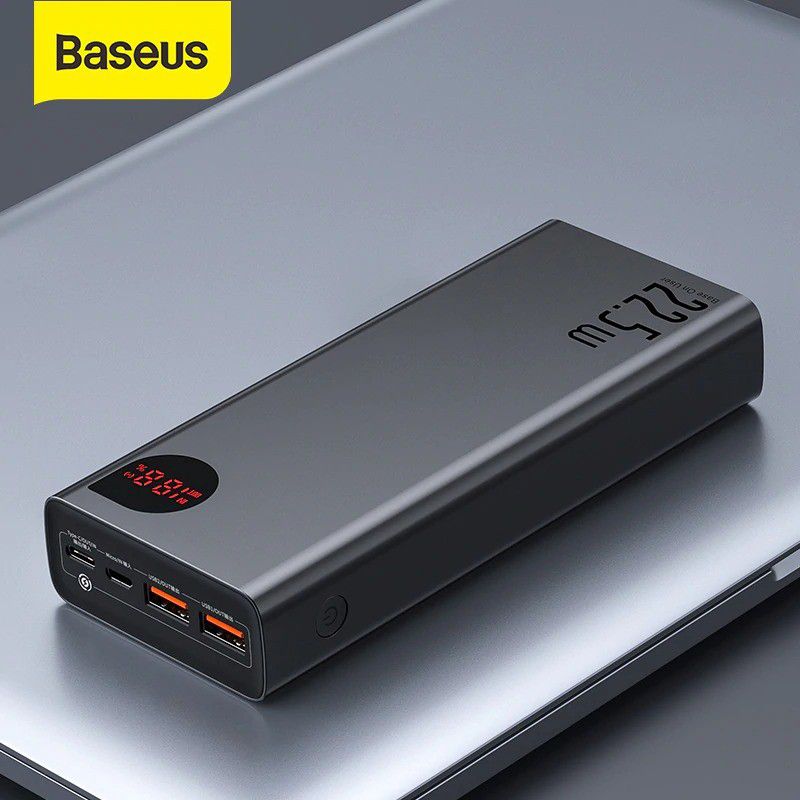 Baseus Adaman 20000mAh 22.5W Metal Body Digital Display Quick Charge Power Bank