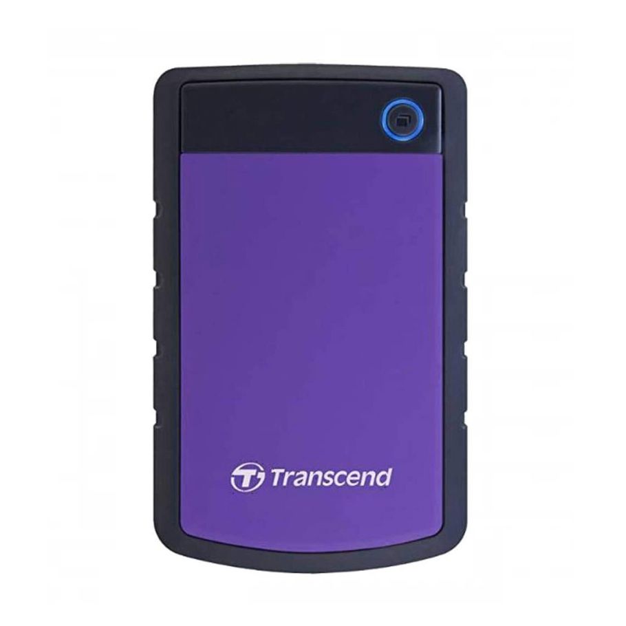 Transcend Storejet 25h3 2tb USB 3.1 Purple External HDD ts2tsj25h3p