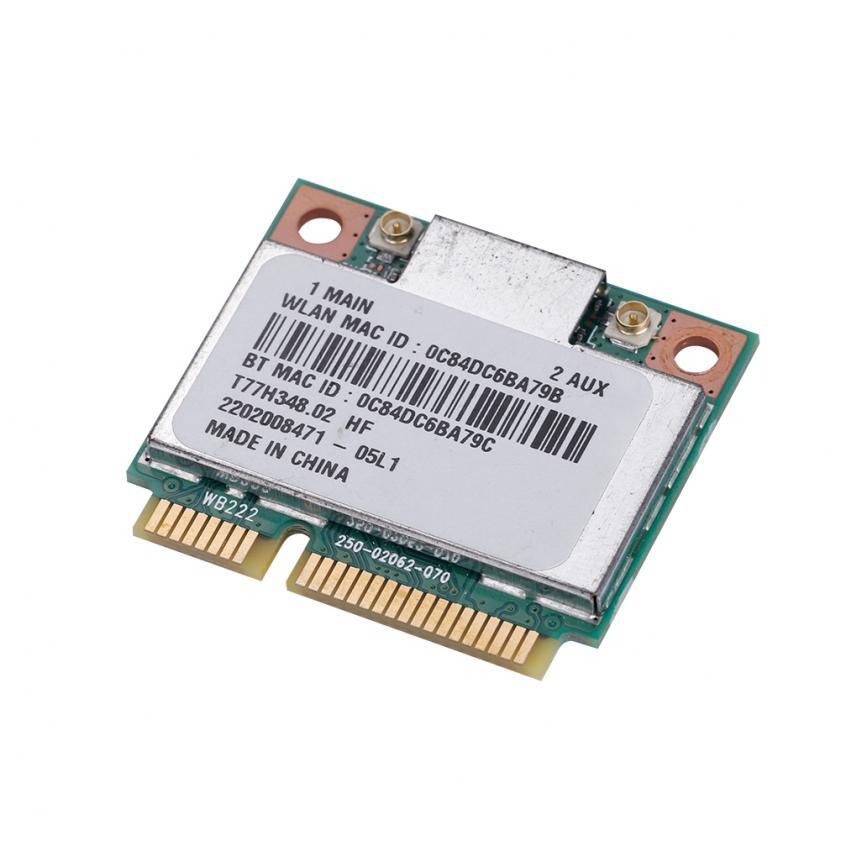 2.4/5G Dual Band Mini PCI-E WiFi Wireless Network Card 300Mbps for DELL Toshiba