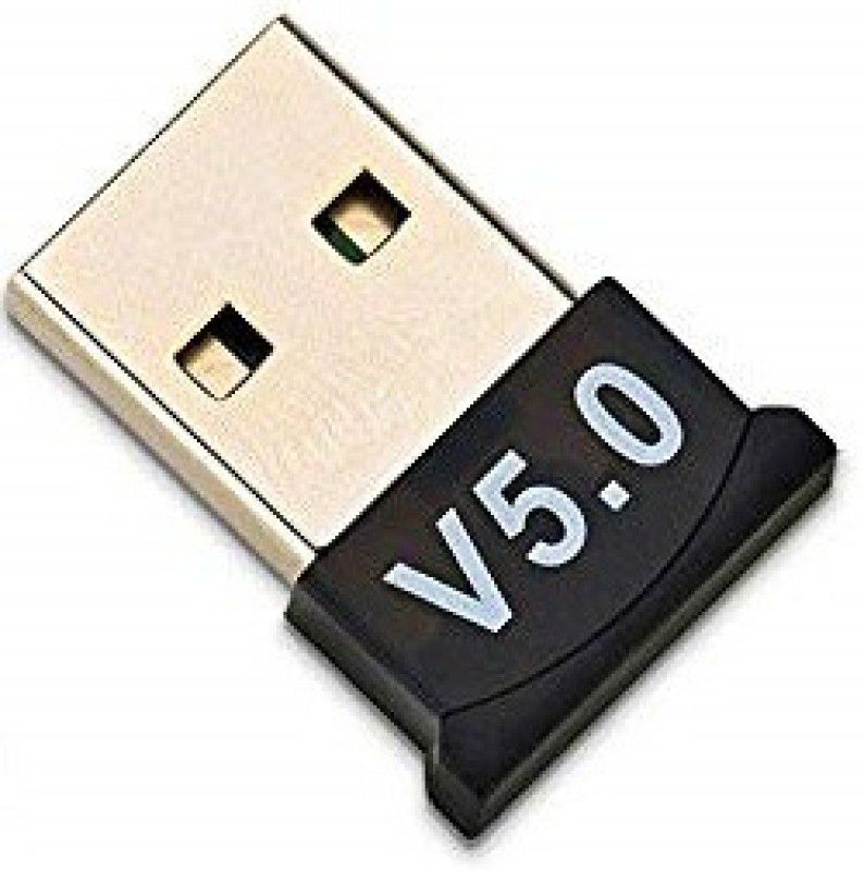 Uniqon Bluetooth 5.0 USB USB Adapter  (Black)