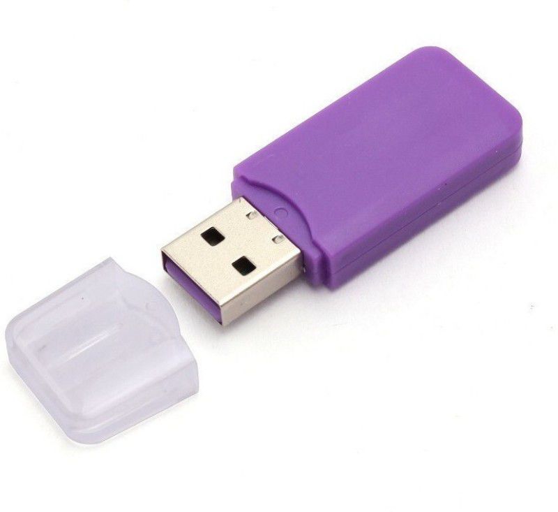 Oneclickshopping 0.2 USB Card Reader Card Reader  (Purple)