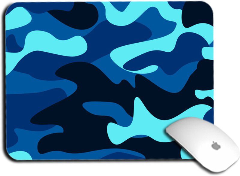 whats your kick Army Theme/ Army Design/ Defence/ Army Camouflage/ Jai Hind printed Mouse Pad/Designer Waterproof Coating Gaming Mouse Pad (Multi 11) Mousepad  (Multicolor)