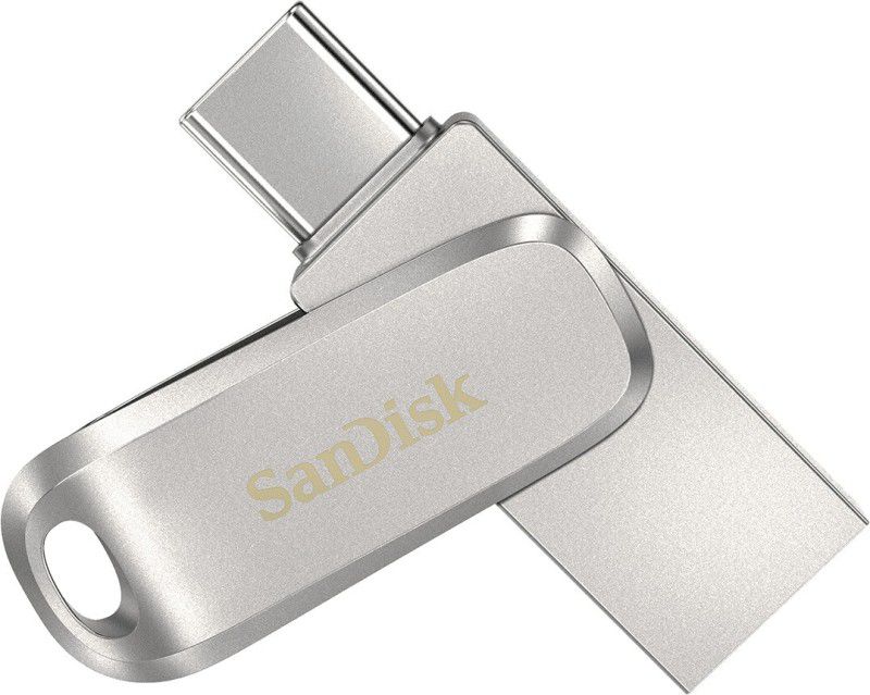 SanDisk SDDDC4-064G-I35 64 GB OTG Drive  (Silver, Type A to Type C)