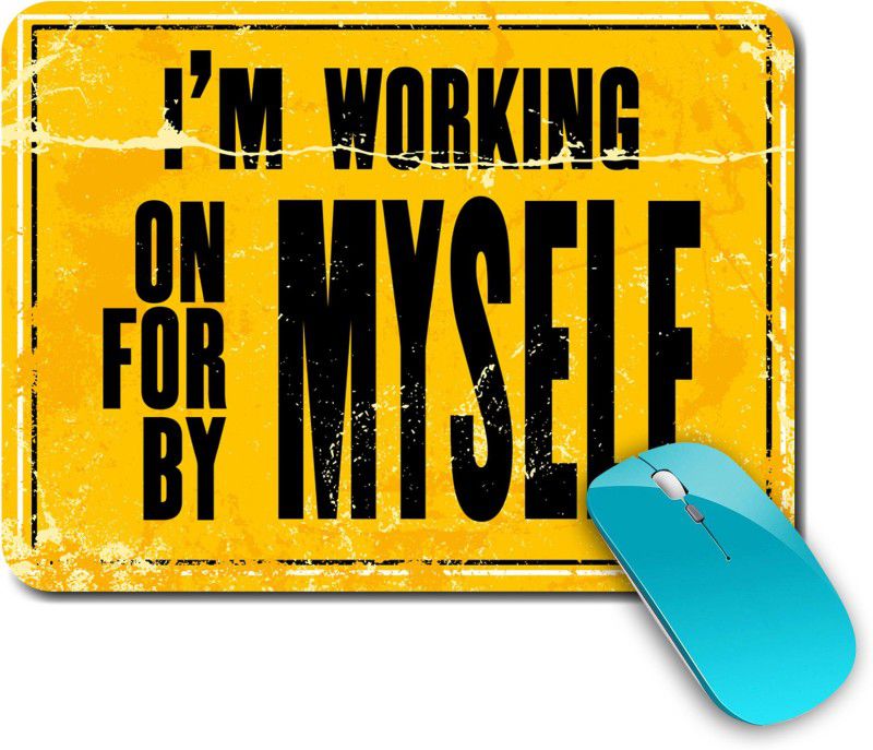 whats your kick Motivational | Quotes | Fitness | Sports | Stylish | Printed Mouse Pad/Designer Waterproof Coating Gaming Mouse Pad For Computer/Laptop (Multi3) Mousepad  (Multicolor)