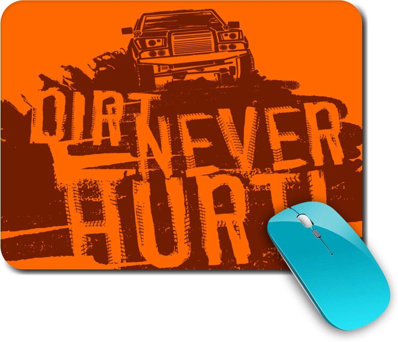 whats your kick Off Road | Road | Sports | Colorful |Creative | Printed Mouse Pad/Designer Waterproof Coating Gaming Mouse Pad For Computer/Laptop (Multi17) Mousepad  (Multicolor)