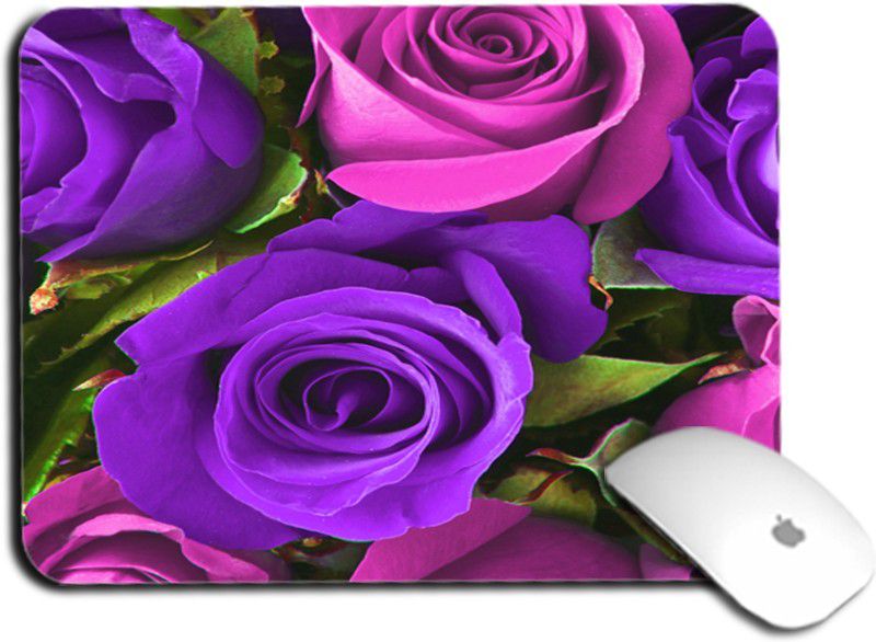 whats your kick Flower | Floral | Pattern | Decor | Printed Mouse Pad/Designer Waterproof Coating Gaming Mouse Pad For Computer/Laptop (Multi31) Mousepad  (Multicolor)