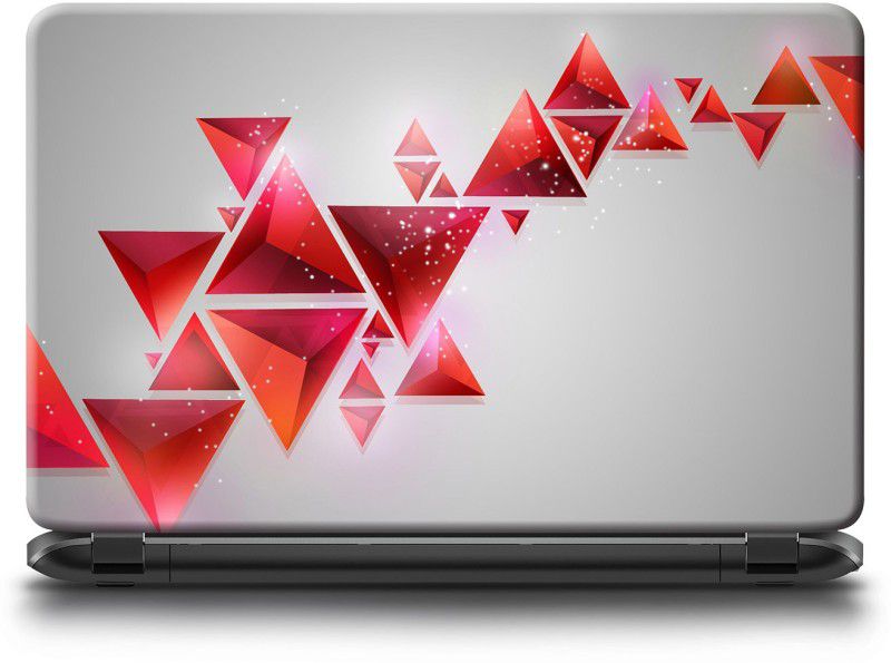 WALLPIK Colorful - 3d - Triangle - Laptop Skin - Decal - Sticker - Fit For All Brands and Models - WP1010(16-inch) Vinyl Laptop Decal 16