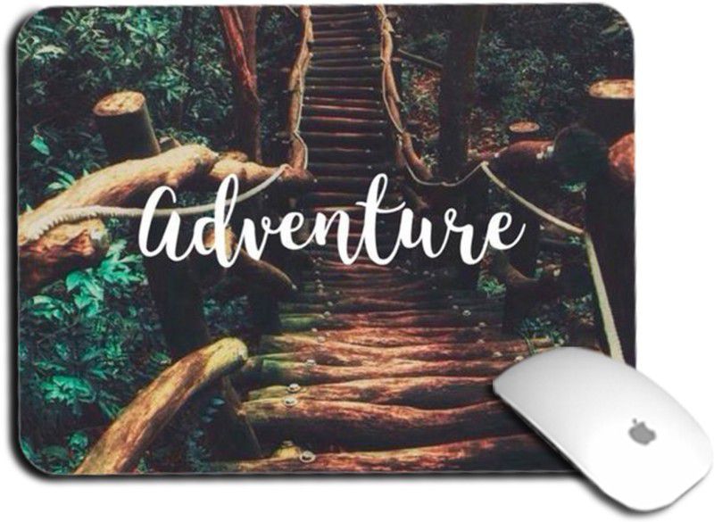 whats your kick Travel | World | Travelling | Nature |Creative | Printed Mouse Pad/Designer Waterproof Coating Gaming Mouse Pad For Computer/Laptop (Multi28) Mousepad  (Multicolor)