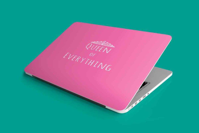 You Are Awesome YAA - Queen Of Everything Design Double Layered Laptop Skin (15.6inch) Vinyl Laptop Decal 15.6