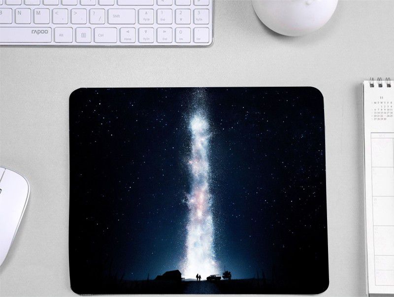 InkWynk Beautiful Astronomy Space Textured Gaming Mousepad  (Multicolor)