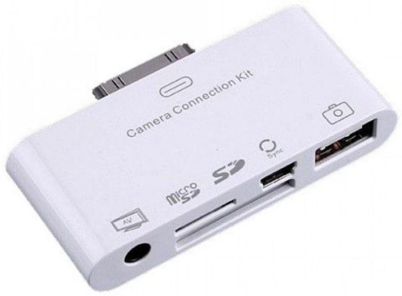 eShop24x7 Dock Connection Camera Kit Adapter Card Reader  (White)