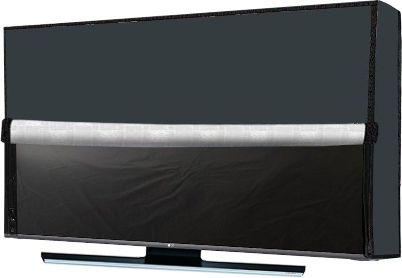 JM Homefurnishings Two layer dust proof LED LCD TV cover for 55 inch Comuter Monitor::TV::LCD - LEDplngrey55IN  (Grey)