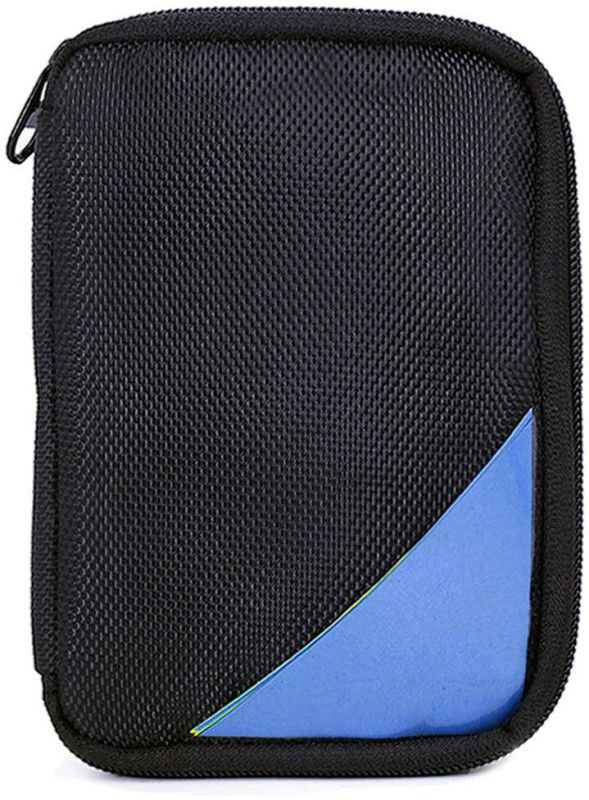 Flipkart SmartBuy Wallet Case Cover for Seagate Backup Plus Slim 1 Tb External Hard Disk Black, , Artificial Leather Black, Shock Proof  (Black, Cases with Holder, Pack of: 1)