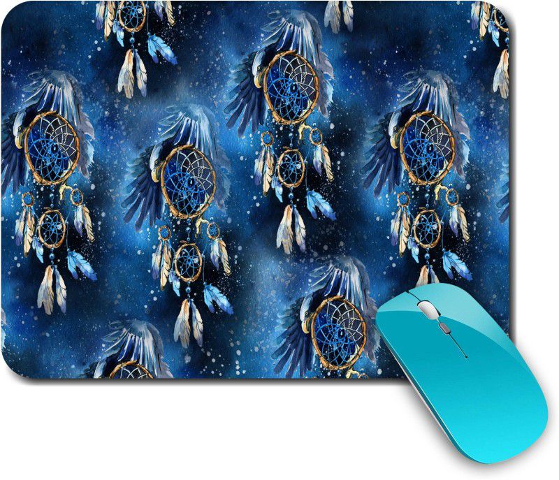 whats your kick Dream Catcher | Quotes | Art | Drawing | Stylish | Printed Mouse Pad/Designer Waterproof Coating Gaming Mouse Pad For Computer/Laptop (Multi9) Mousepad  (Multicolor)