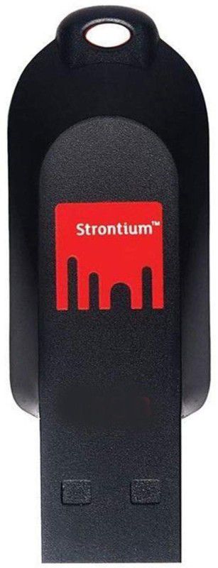 Strontium POLLEX FLASH DRIVE 64 GB Pen Drive  (Black)