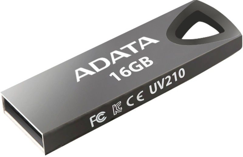 ADATA UV 210 2.0 - 16 GB PENDRIVE 16 GB Pen Drive  (Silver)