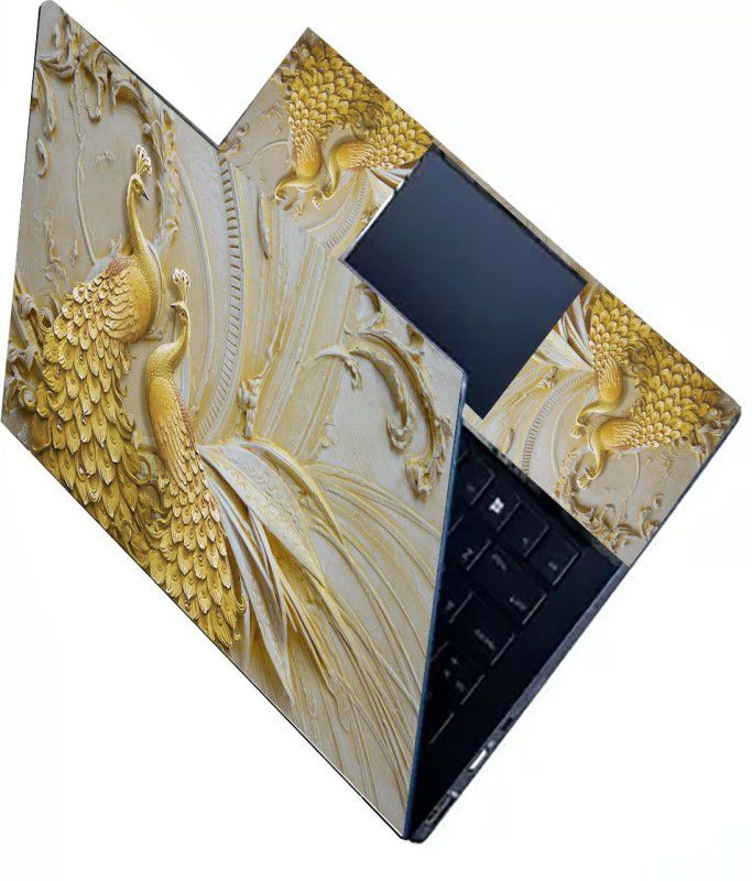 KALARKARI Laptop Skin Buddha Peacock 3D Premium viny Laptop Skin/Sticker for laptop Vinyl Laptop Decal 15.6