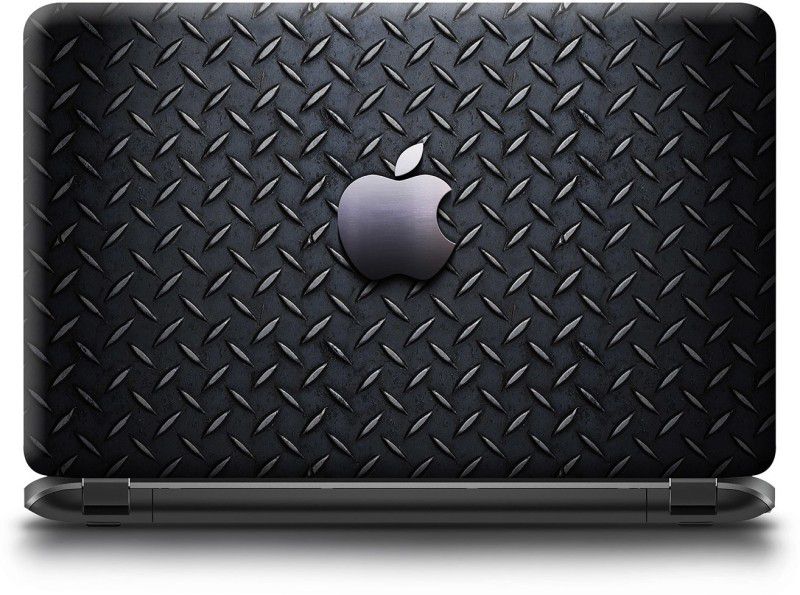 WALLPIK Apple - Logo- Metal - Texture - Pattern - Laptop Skin - Decal - Sticker - Fit For All Brands and Models - WP1005(14-inch) Vinyl Laptop Decal 14