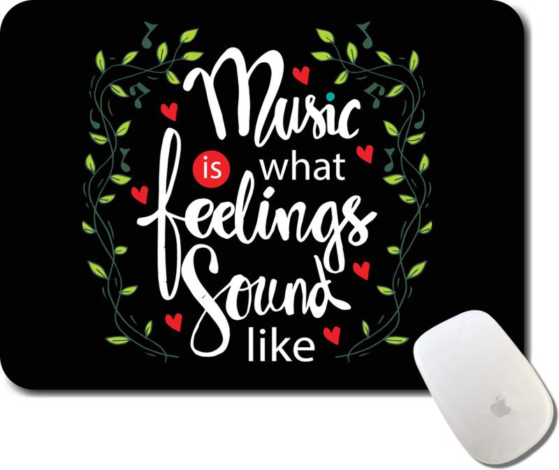 whats your kick Music | Instruments | Guitar | love Music | Printed Mouse Pad/Designer Waterproof Coating Gaming Mouse Pad For Computer/Laptop (Multi2) Mousepad  (Multicolor)