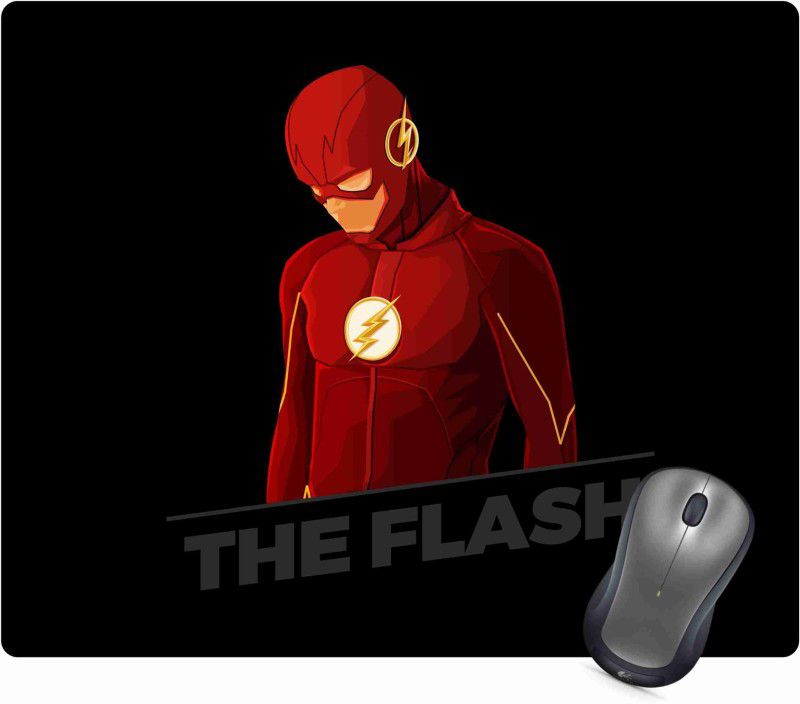 Golden Feather Marvel Avengers The Flash Designer Mousepad 50 Mousepad  (Multicolor)