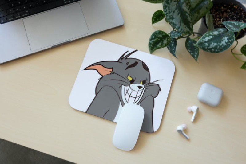 fiftythreeprintz Tom & Jerry Cartoon Theme Nonslip Base Smooth Surface Precise Mouse Movement Mousepad  (Melange)