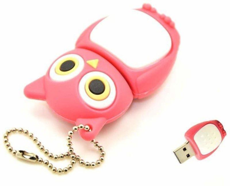Tobo 16GB Owl Pink Pendrive 64 Pen Drive  (Pink)