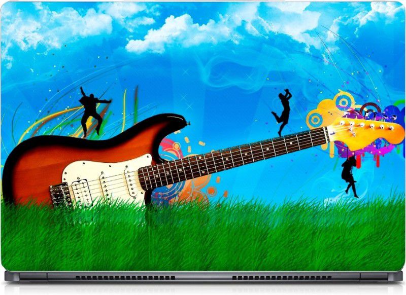 i-Birds Nature Guitar Exclusive High Quality Laptop Decal, laptop skin sticker 15.6 inch (15 x 10) Inch iB_skin_0247new Vinyl Laptop Decal 15.6