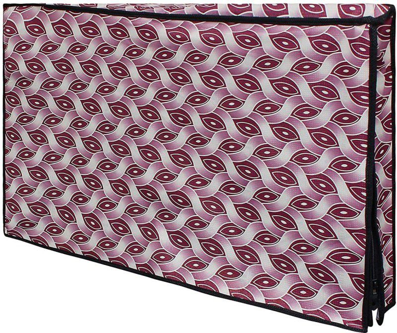 WIN WORLD for 48 inch TV - SNAKE SQUARE WHITE-48-INCH-LED  (Pink, Red)